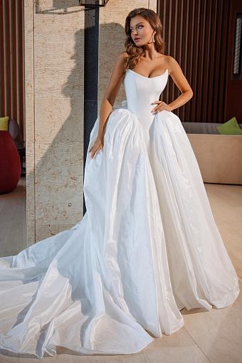 Белое свадебное платье #5217